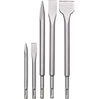 kwb 240285 SDS-Plus-Juego de cinceles para martillo perforador (5 piezas- en maletín de plástico)- 5-teilig